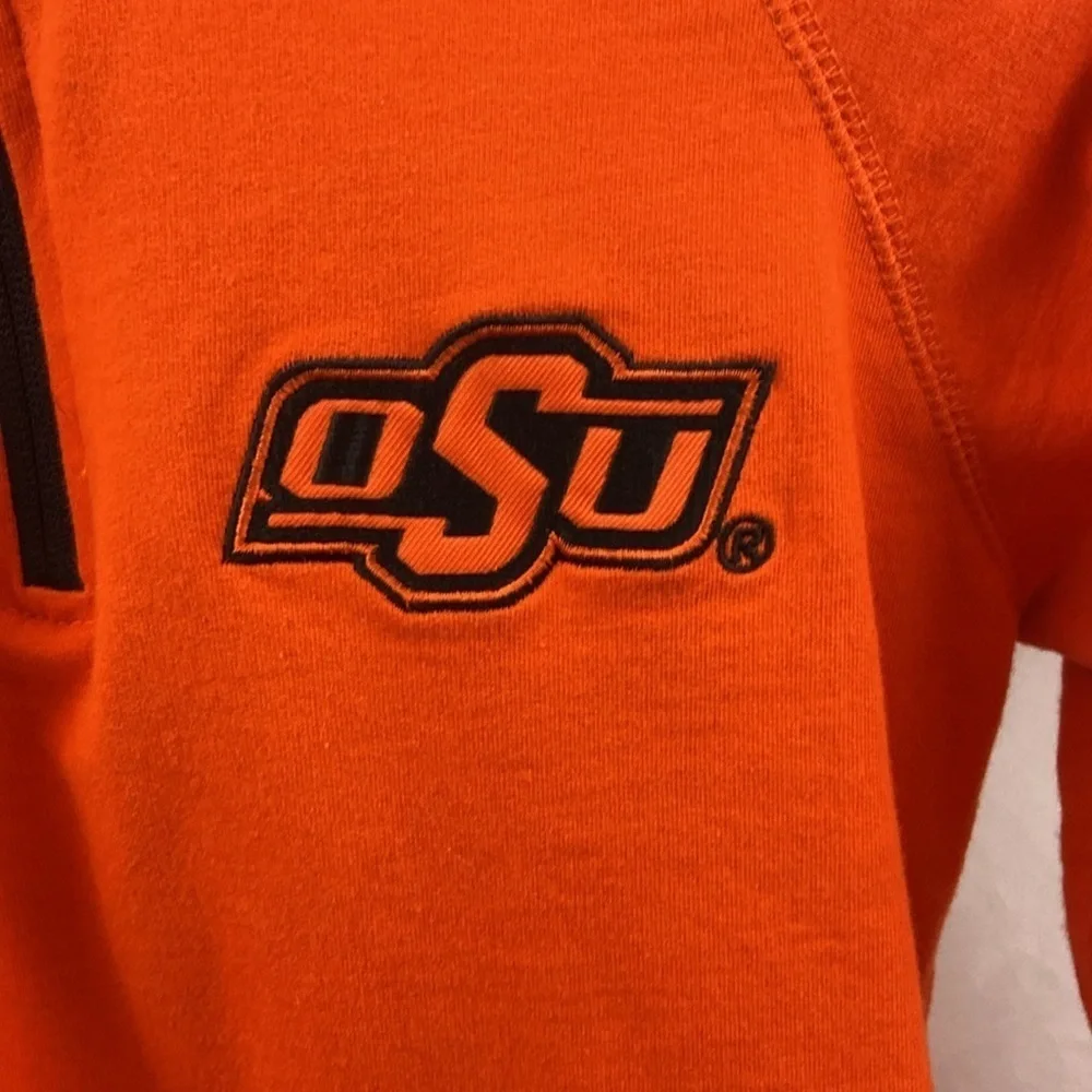Oklahoma State University Women’s Size Medium Pullover 1/2 Zip OSU Cowboys - Picture 4 of 9